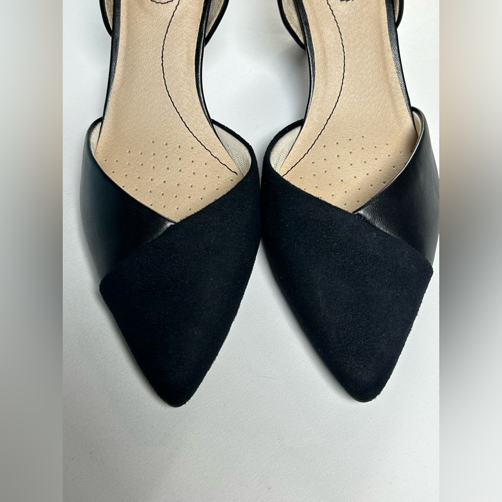 Life Stride Women's Black Pointed Toe Heels, Size 9 - Picture 6 of 10